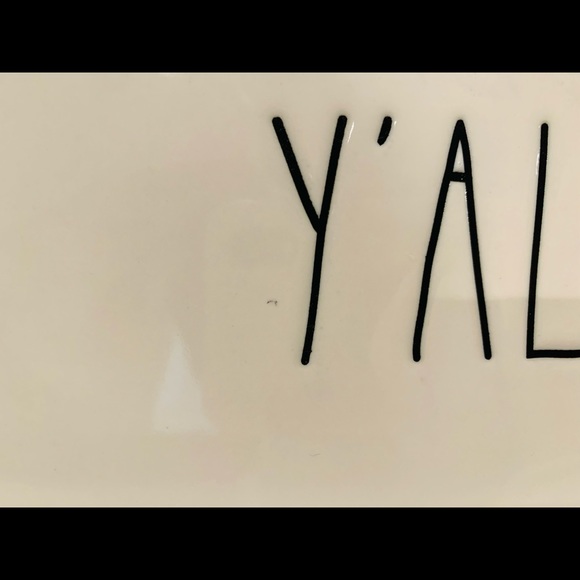 Rae Dunn Welcome Y’all Ceramic Wall Sign Decor - Picture 4 of 6